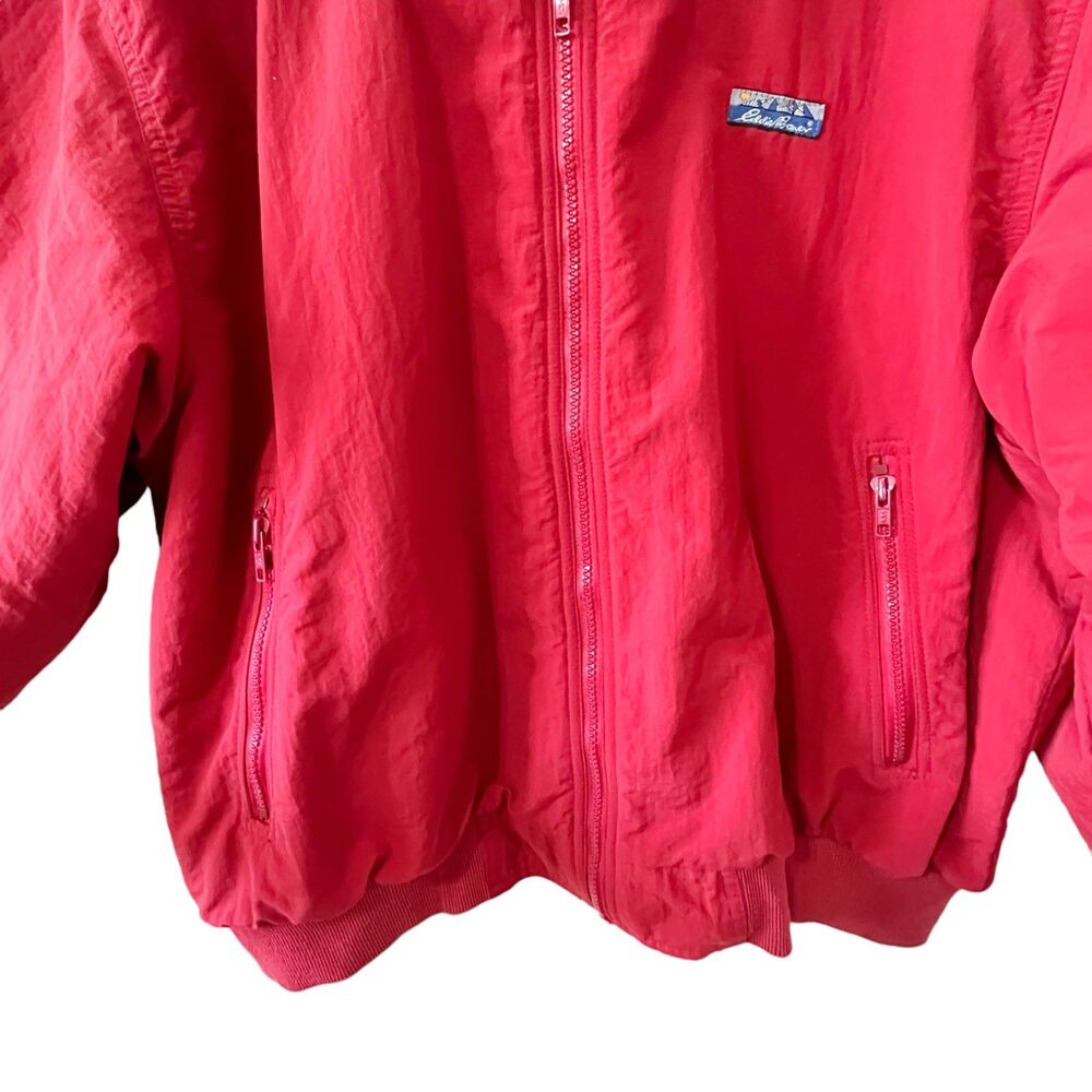 VTG Eddie Bauer Polartec Harrington Jacket Sz XL Fleece Lined - Picture 7 of 13
